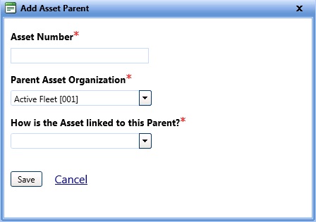Add asset parent