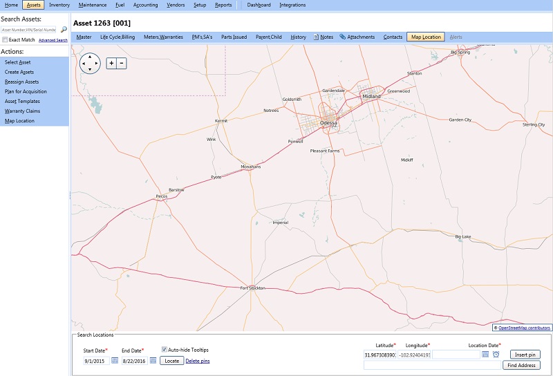 Map location - asset image
