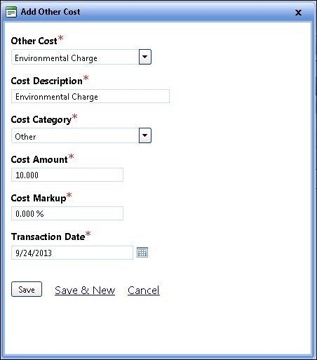 Add other cost image