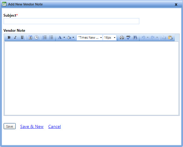 Add note